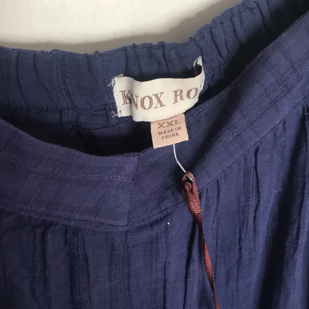 Womens Xxl sun dress 👗 navy blue - Picture 7 of 11